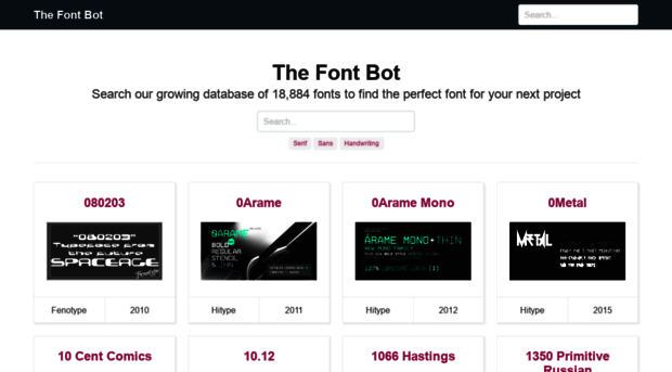 thefontbot.com