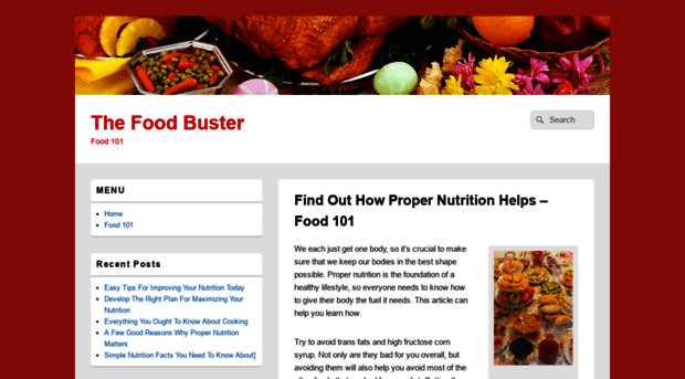 thefoodbuster.com
