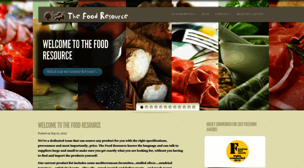 thefoodresource.com