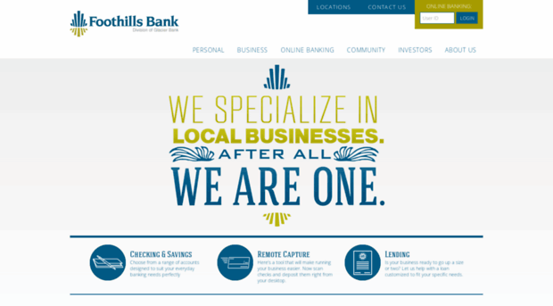 thefoothillsbank.com