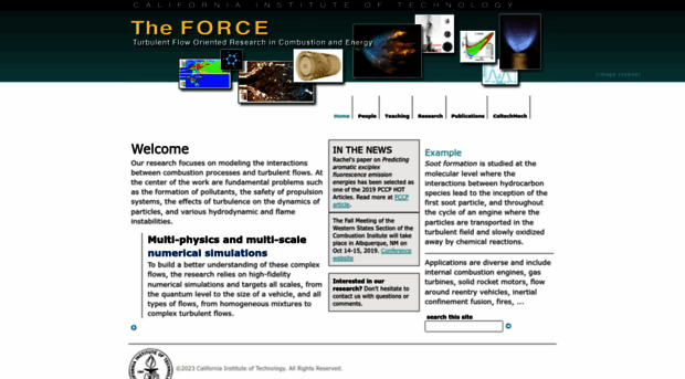 theforce.caltech.edu