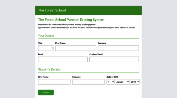 theforestschool.parentseveningsystem.co.uk