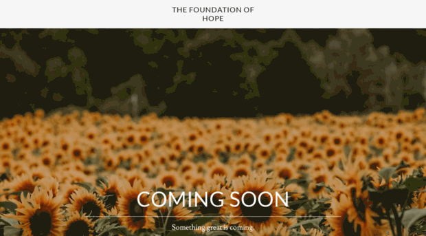 thefoundationofhope.com