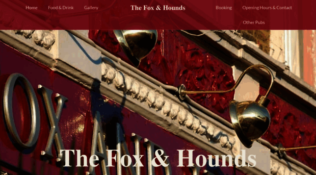 thefoxandhoundspub.co.uk