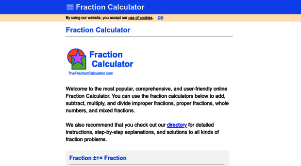 thefractioncalculator.com