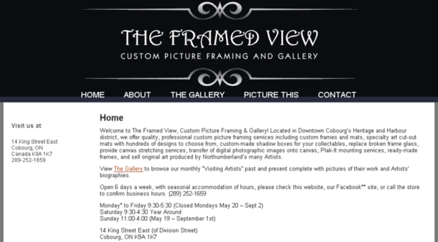 theframedview.ca
