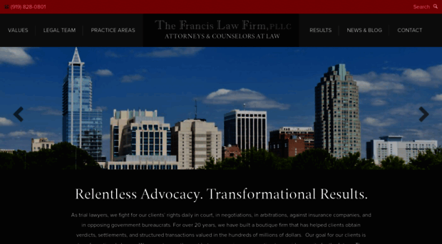 thefrancislawfirm.com