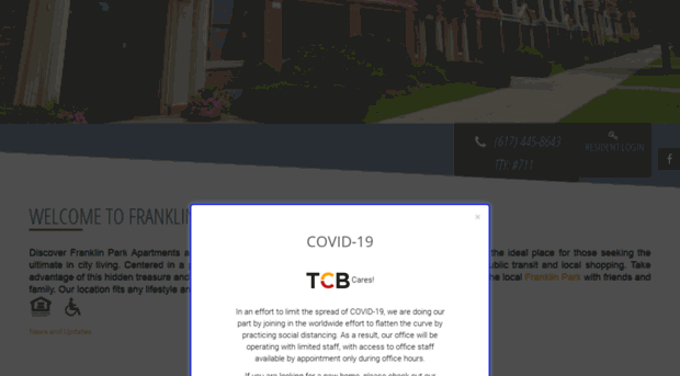 thefranklinparkapartments.com