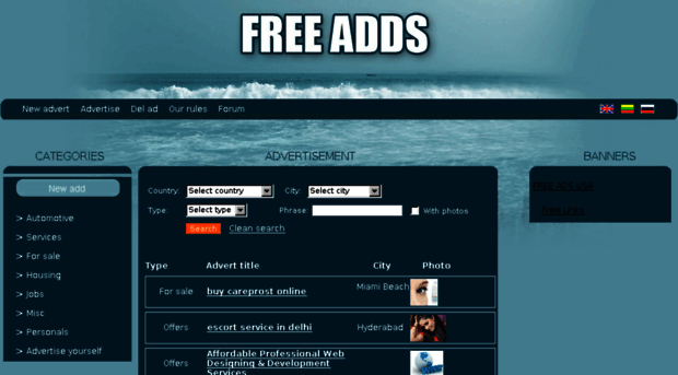 thefreeadds.com