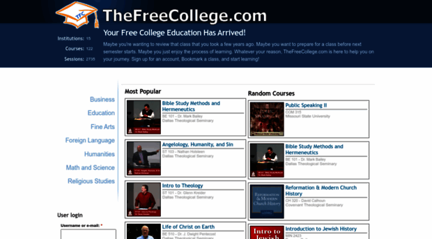 thefreecollege.com