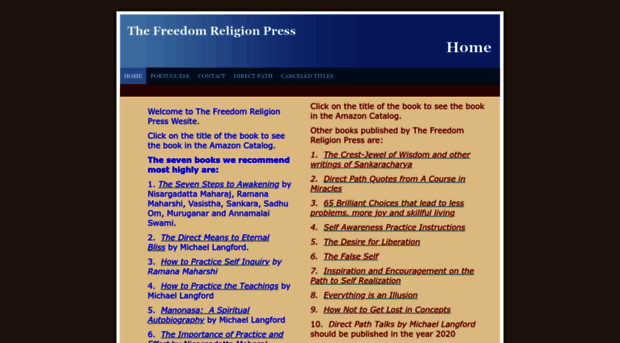 thefreedomreligionpress.com