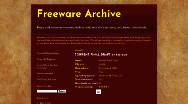 thefreewarearchive.blogspot.com