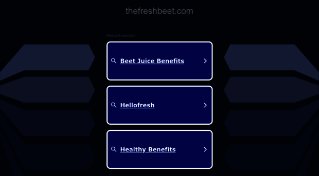 thefreshbeet.com