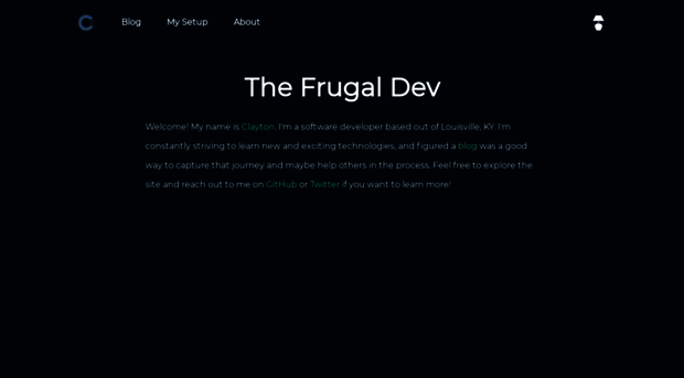 thefrugal.dev