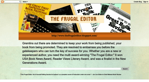 thefrugaleditor.blogspot.com