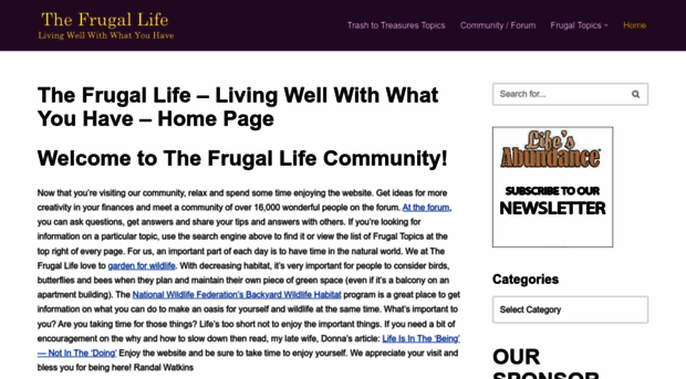 thefrugallife.com