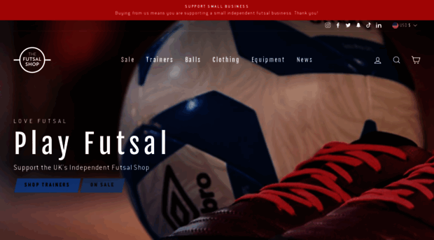 thefutsalshop.com