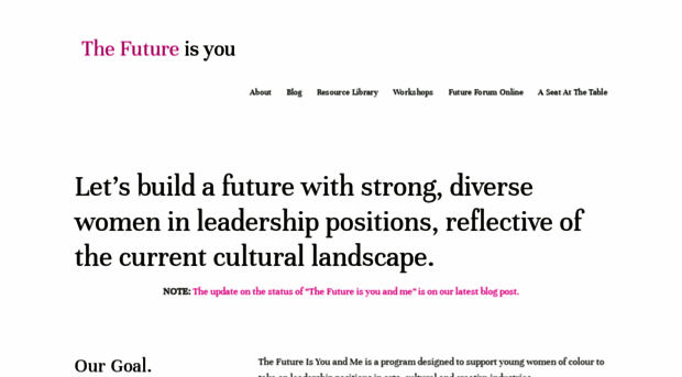 thefutureisyouandme.com