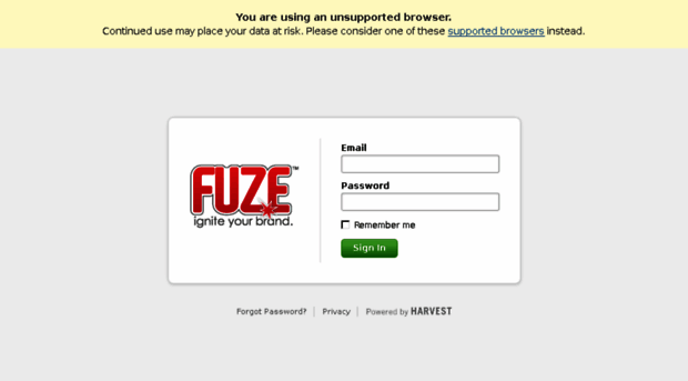 thefuze.harvestapp.com