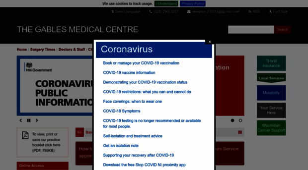 thegablesmedicalcentre.co.uk