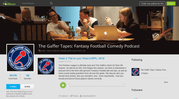 thegaffertapes.podbean.com