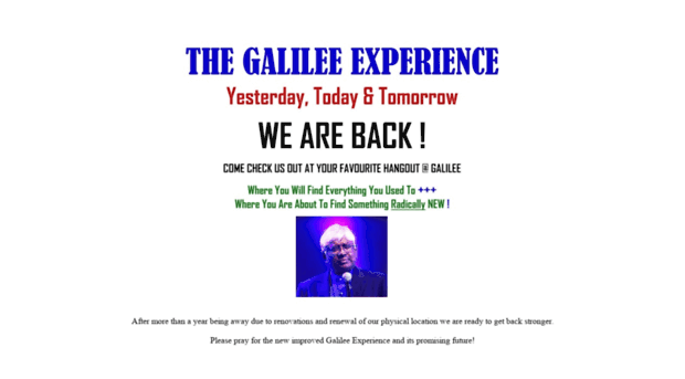 thegalileeexperience.com