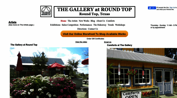 thegalleryatroundtop.com