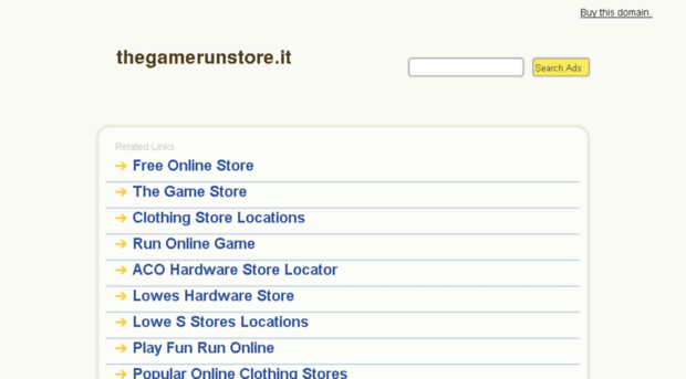 thegamerunstore.it