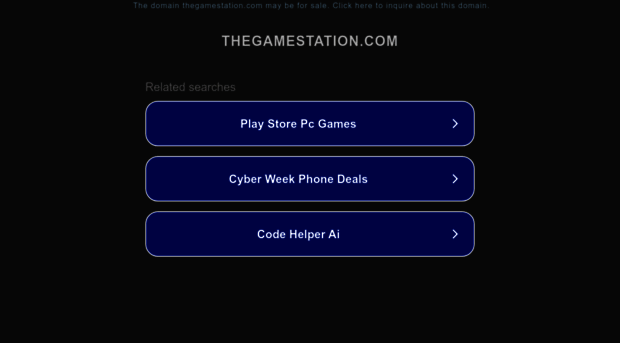 thegamestation.com