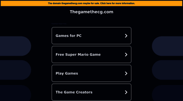 thegamethecg.com