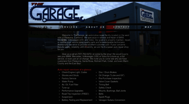 thegaragepetaluma.com