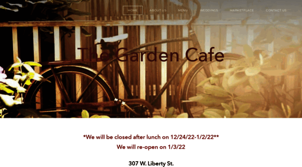 thegardencafeyorksc.com