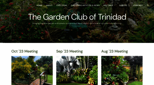 thegardencluboftrinidad.com