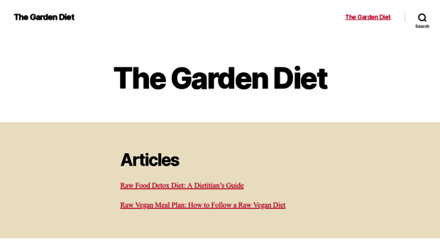 thegardendiet.com