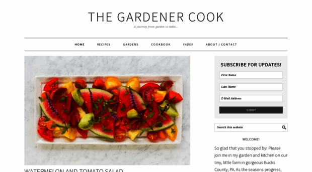 thegardenercook.com