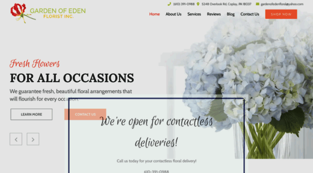 thegardenofedenflowers.com