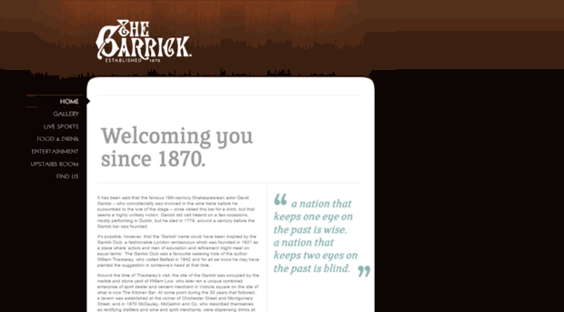 thegarrickbar.com