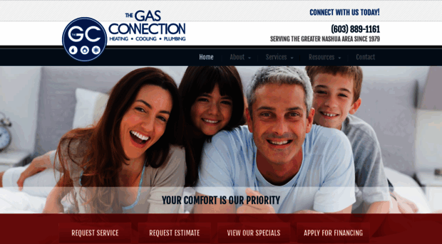 thegasconnectionhvac.com