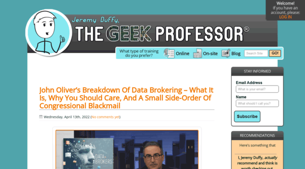 thegeekprofessor.com