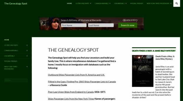 thegenealogyspot.com