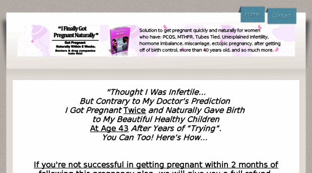 thegettingpregnantplan.webs.com