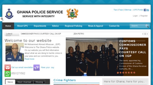 theghanapolice.org