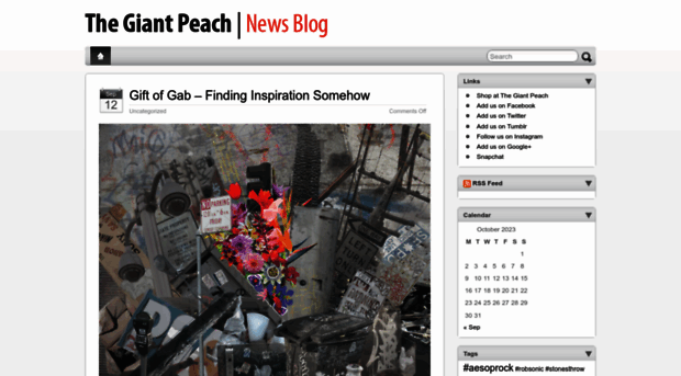 thegiantpeachnews.com