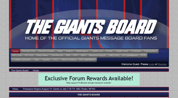 thegiantsboard.proboards.com