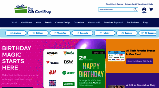 thegiftcardshop.com