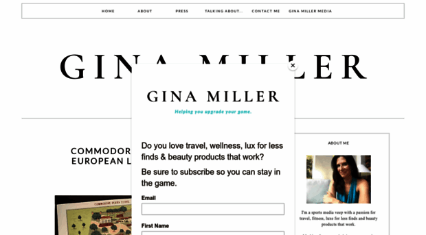 theginamiller.com