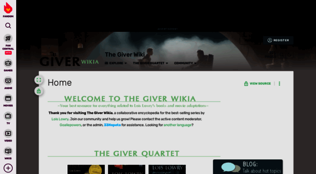 thegiver.wikia.com