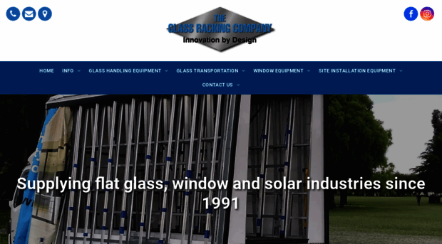 theglassrackingcompany.com