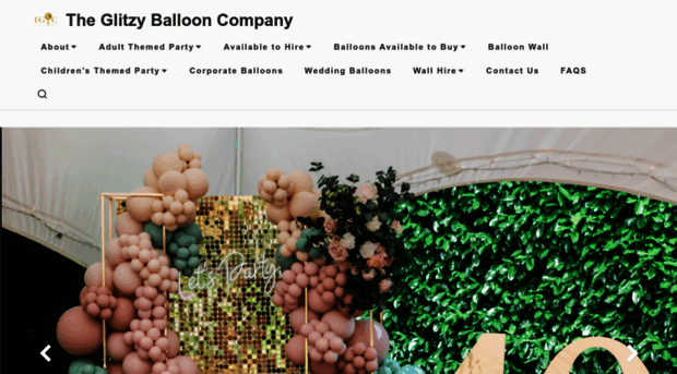 theglitzyballooncompany.co.uk