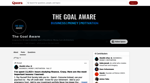 thegoalaware.quora.com